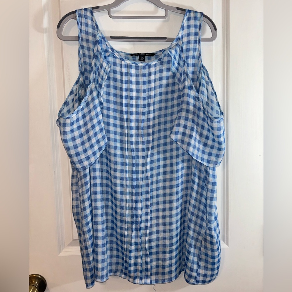Zac & Rachel women’s 2X sleeveless cold shoulder